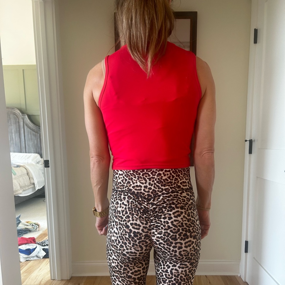 Red Zyia top